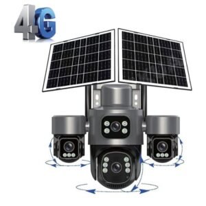Caméra solaire 4G 4objectif