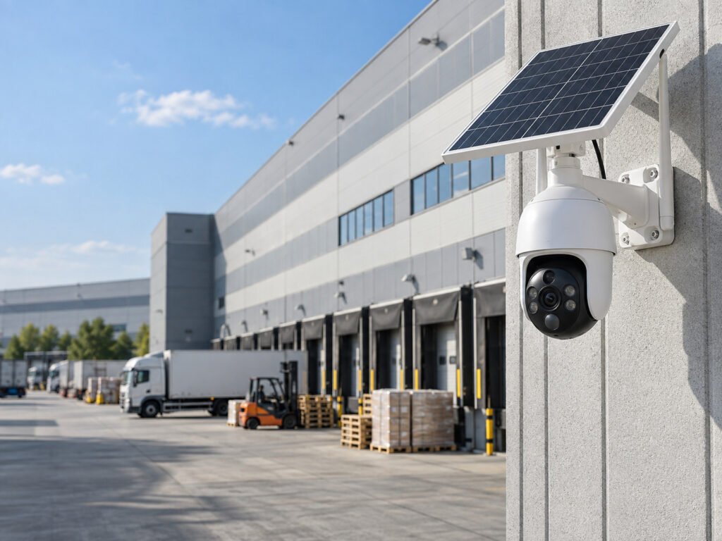 Caméra solaire 4G pour dépôt
